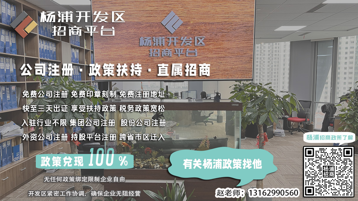 公司名称中如何体现杨浦园区市场定位？